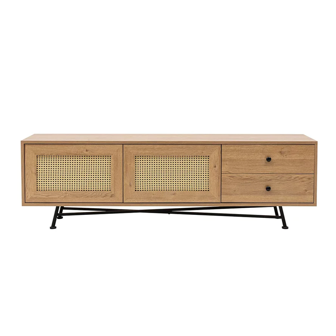 Mueble TV Kailua U107 (Negro) 180 cm 5