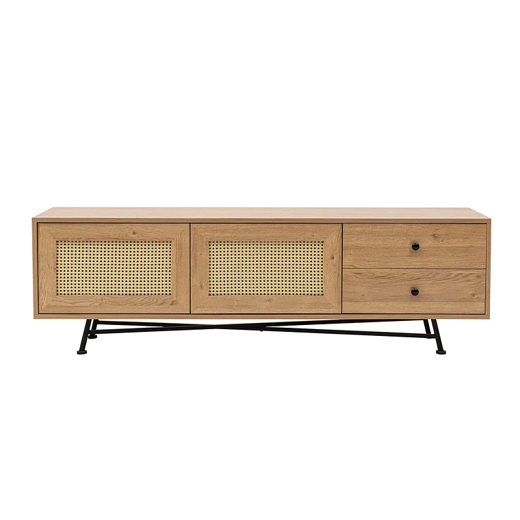 Mueble TV Kailua U107 (Negro) 180 cm 5