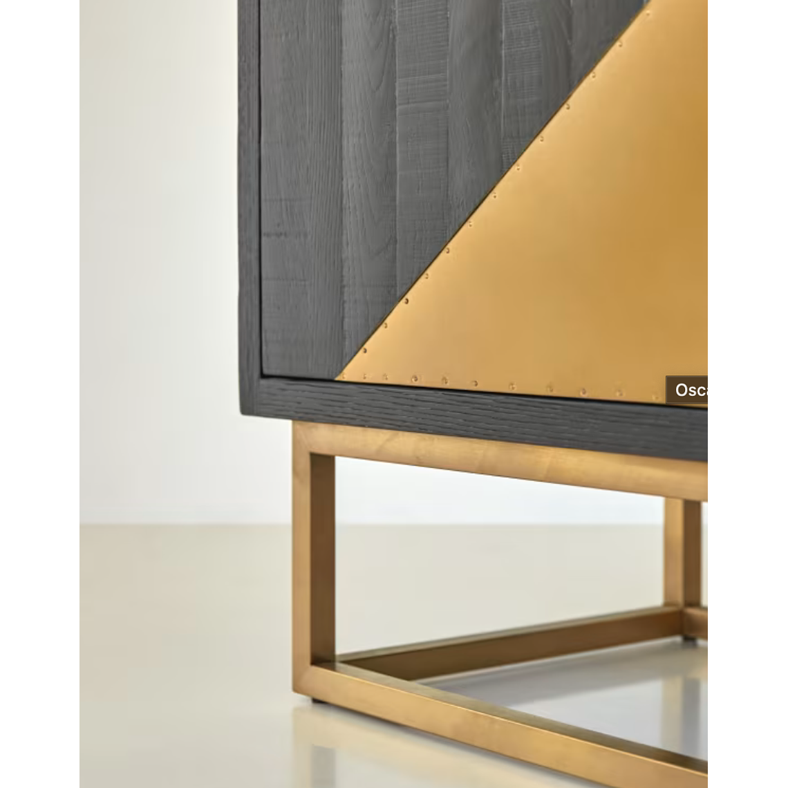 Mueble de TV en roble 240 cm 8