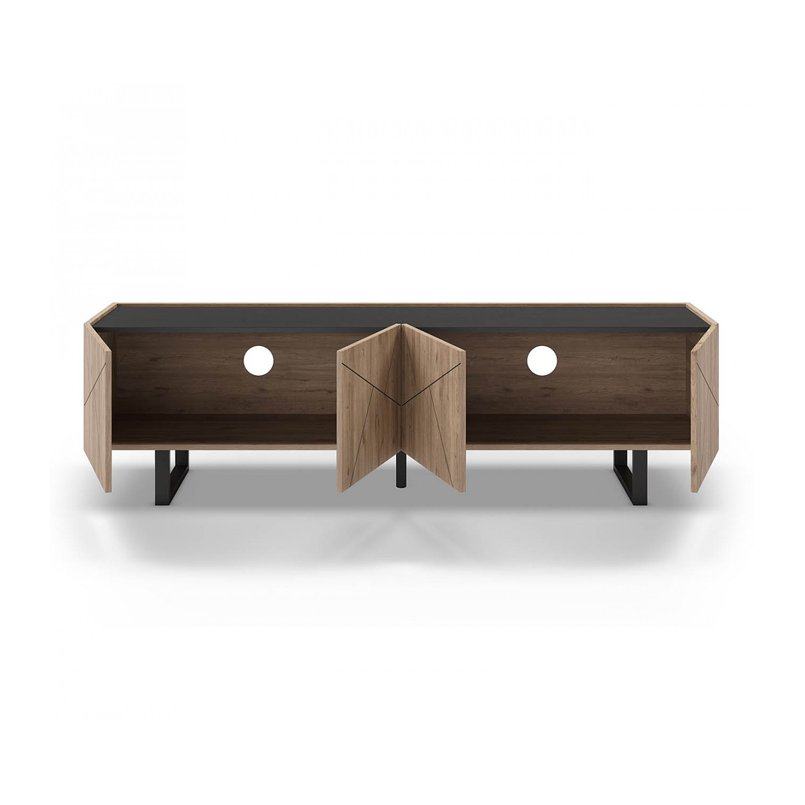 Mueble Televisión de madera MILENA 180 cm 2