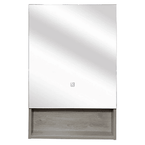 Botiquín LED para baño con espejo Space BMEA 50x13x80cm