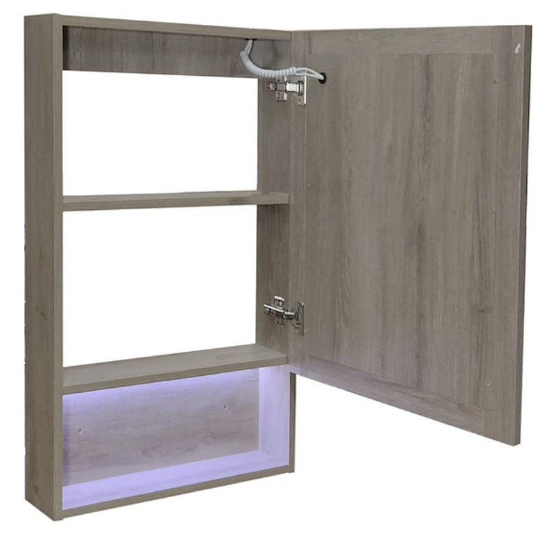 Botiquín LED para baño con espejo Space BMEA 50x13x80cm 6