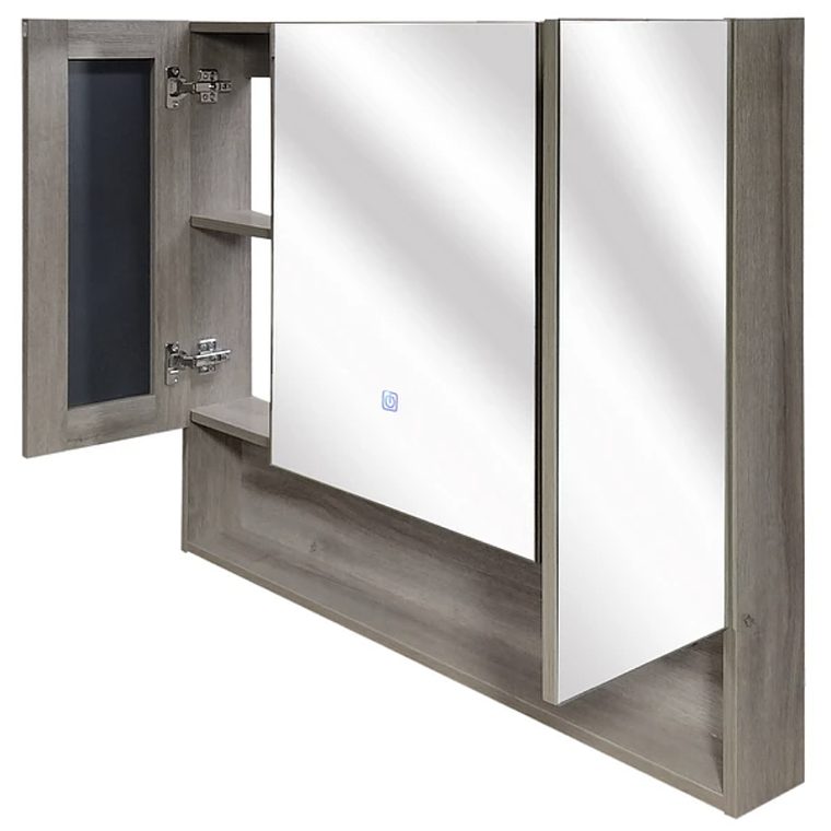 Botiquín LED para baño con espejo Space BMEA 100x13x80cm 3