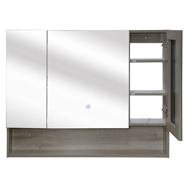 Botiquín LED para baño con espejo Space BMEA 100x13x80cm 4