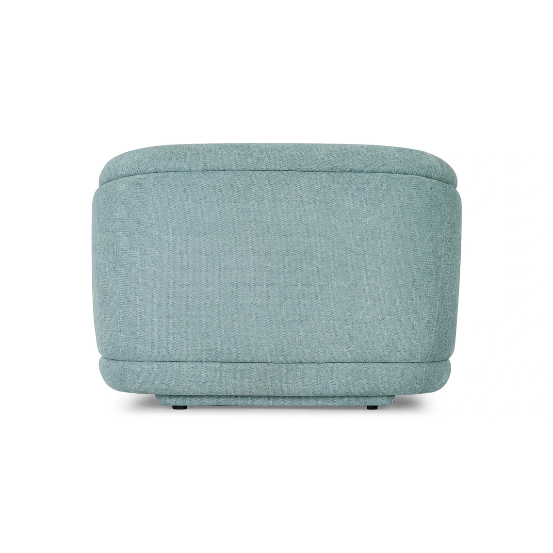 Sofá 1 plaza VOLTA Madera Negra / Azul Agua, Antimanchas 100 cm 7