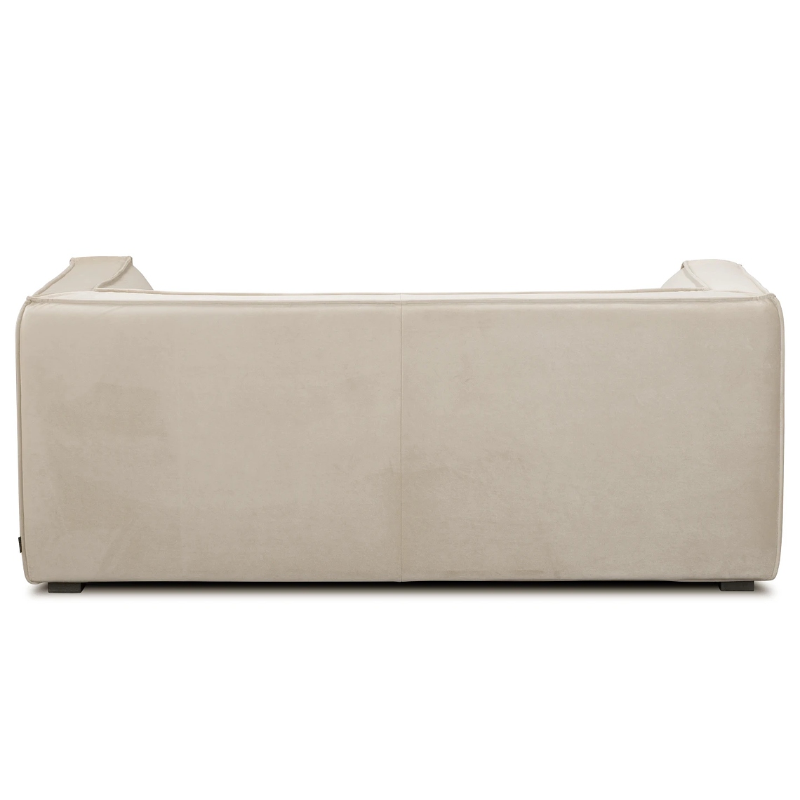 Sofá de 2 plazas AUSTER Madera Negra / Gris Marengo Lafayette, Antimanchas, Ignífugo 180 cm 3