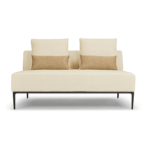 Sofá de 2 plazas modular REVOLT 140 cm