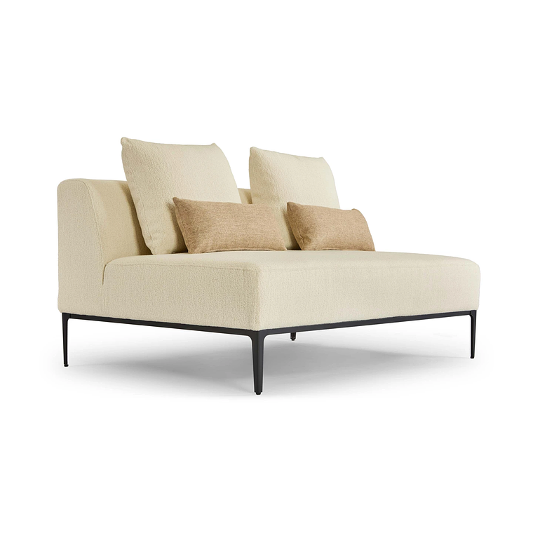 Sofá de 2 plazas modular REVOLT 140 cm 3