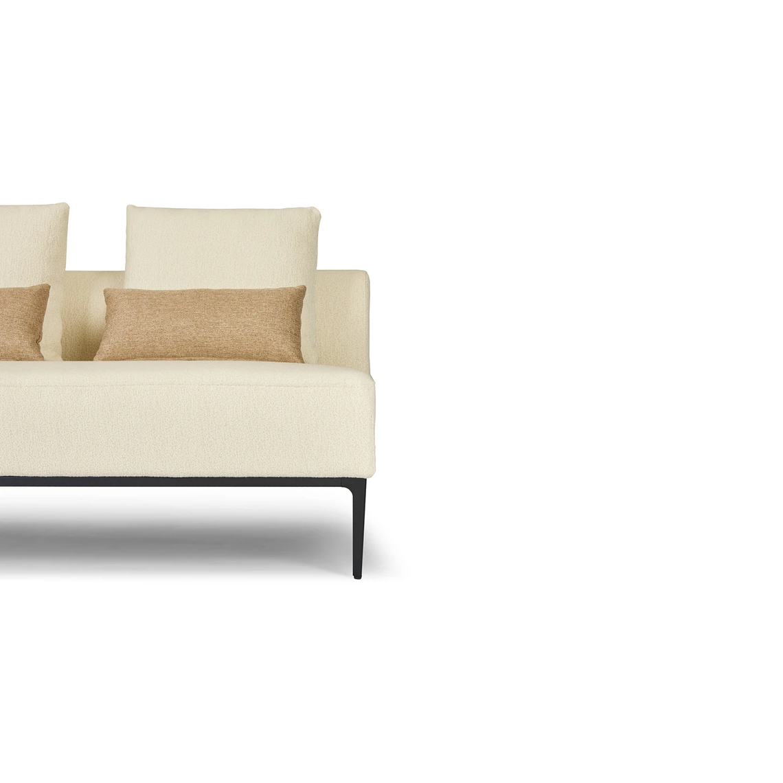 Sofá de 2 plazas modular REVOLT 140 cm 7