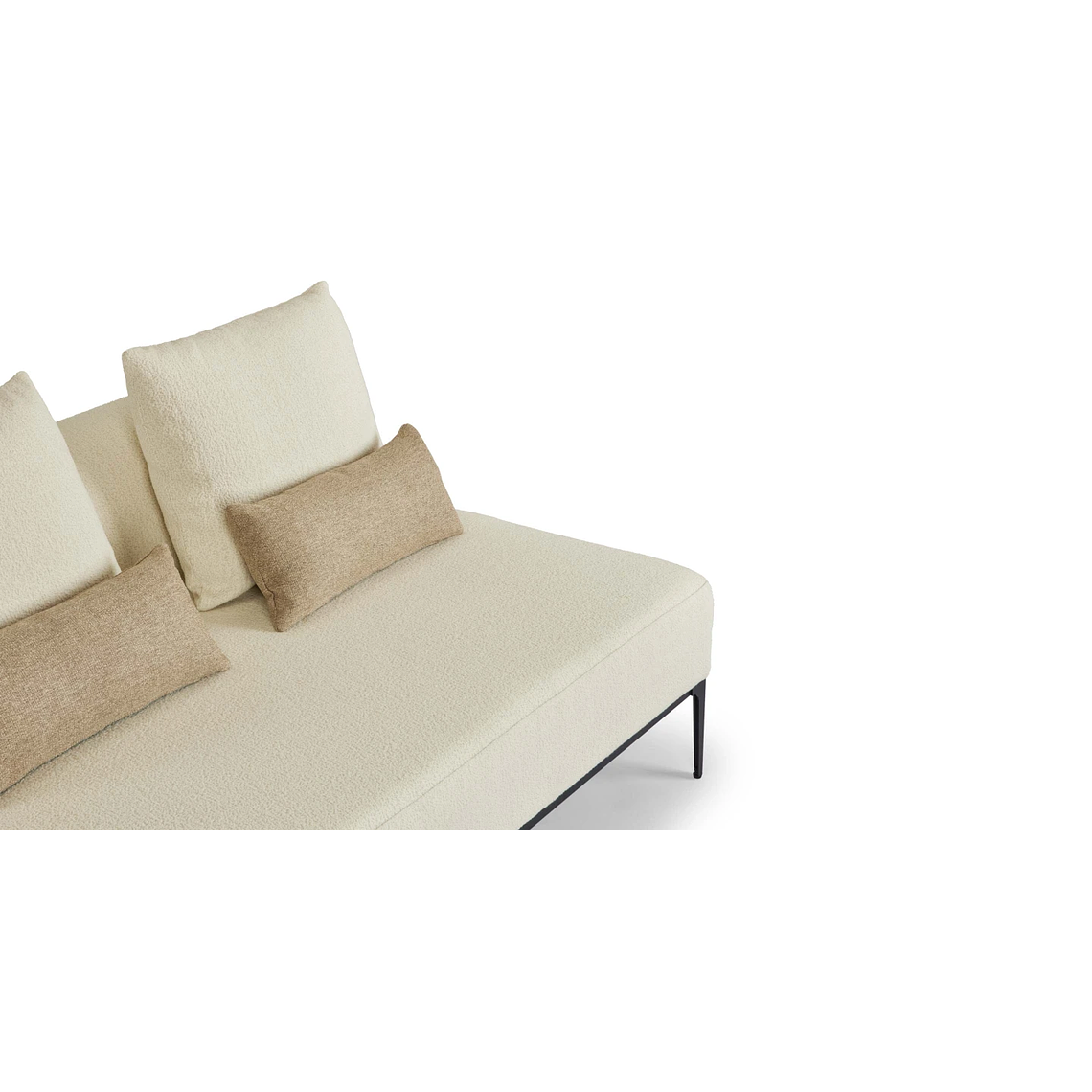 Sofá de 2 plazas modular REVOLT 140 cm 8