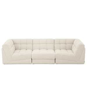 Sofá de 4 plazas modular PAUL 297 cm