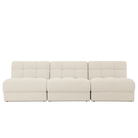 Sofá de 3 plazas modular PAUL 255 cm