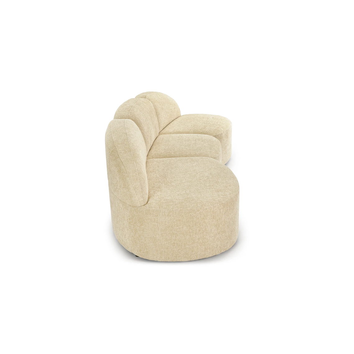 Sofá de 3 plazas modular Madera / Tweed Sable 357 cm 5