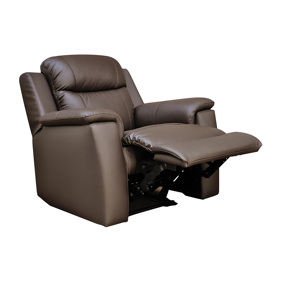 Bergere relax EVASION de piel mecanismo relax Marrón 1