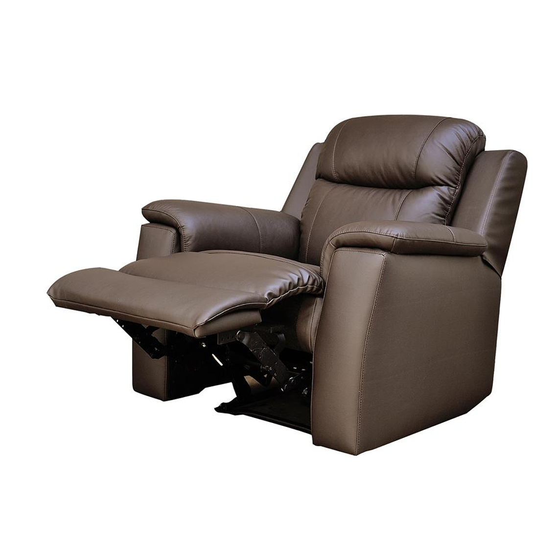 Bergere relax EVASION de piel mecanismo relax Marrón 2