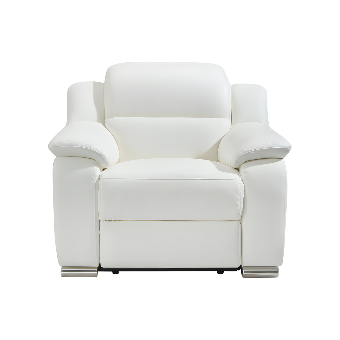 Bergere relax de piel ARENA - Blanco marfil 4