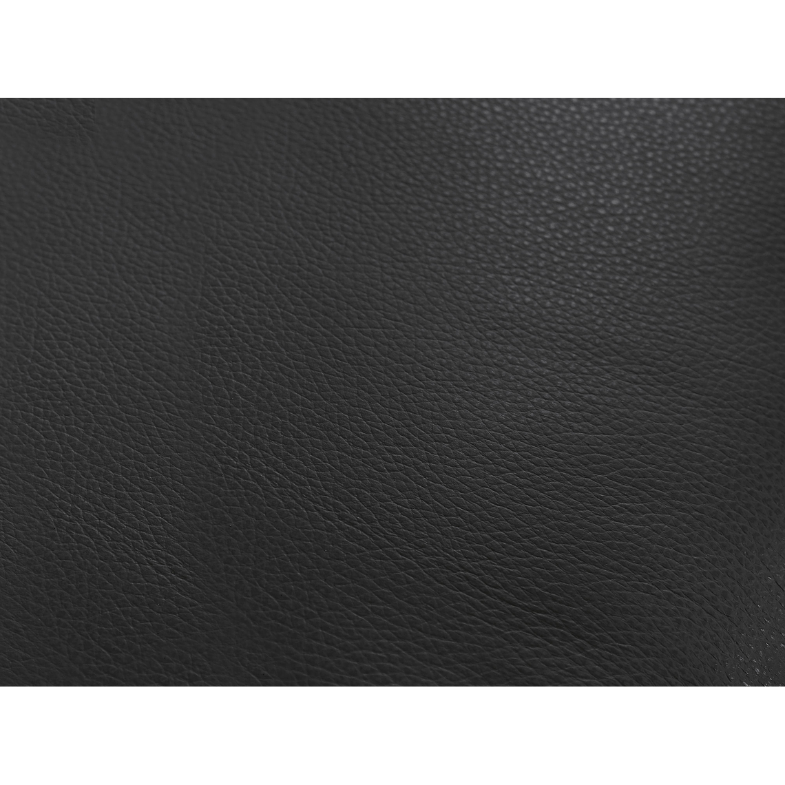 Sofá de 3 plazas relax eléctrico de piel de becerro negro AZIDEE II 220 cm 9