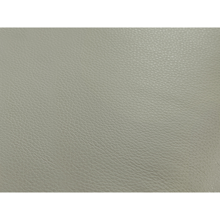 Sofá de 3 plazas relax eléctrico de piel de becerro gris claro AZIDEE II 220 cm 9