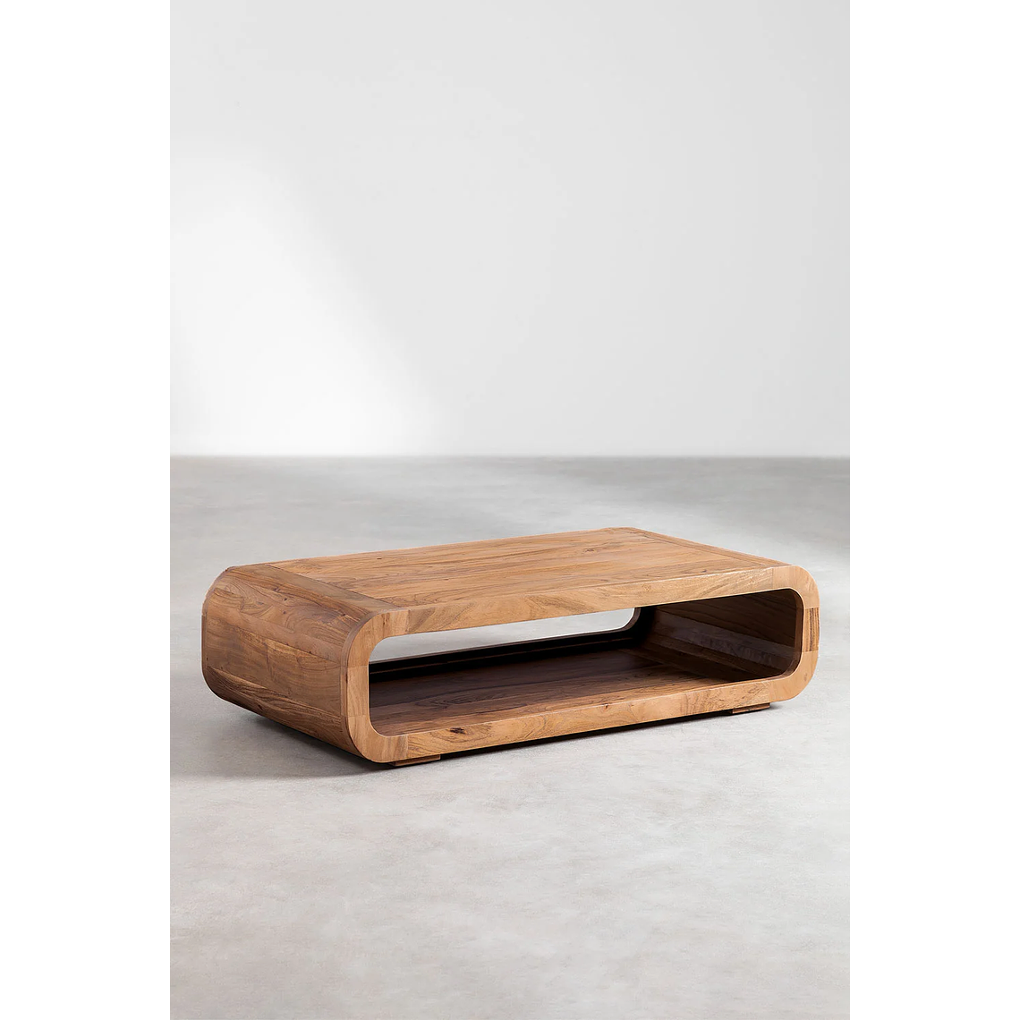 Mesa de Centro en Madera de Acacia Vacry marrón acacia 110 cm 2