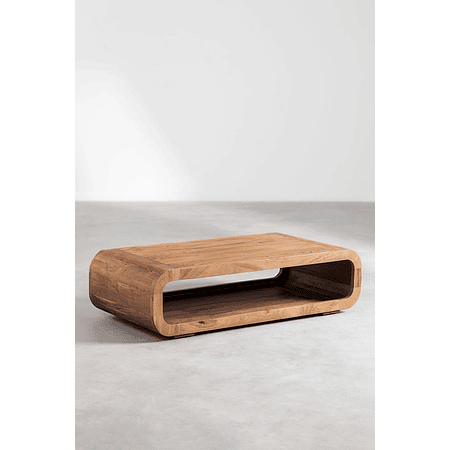 Mesa de Centro en Madera de Acacia Vacry marrón acacia 110 cm