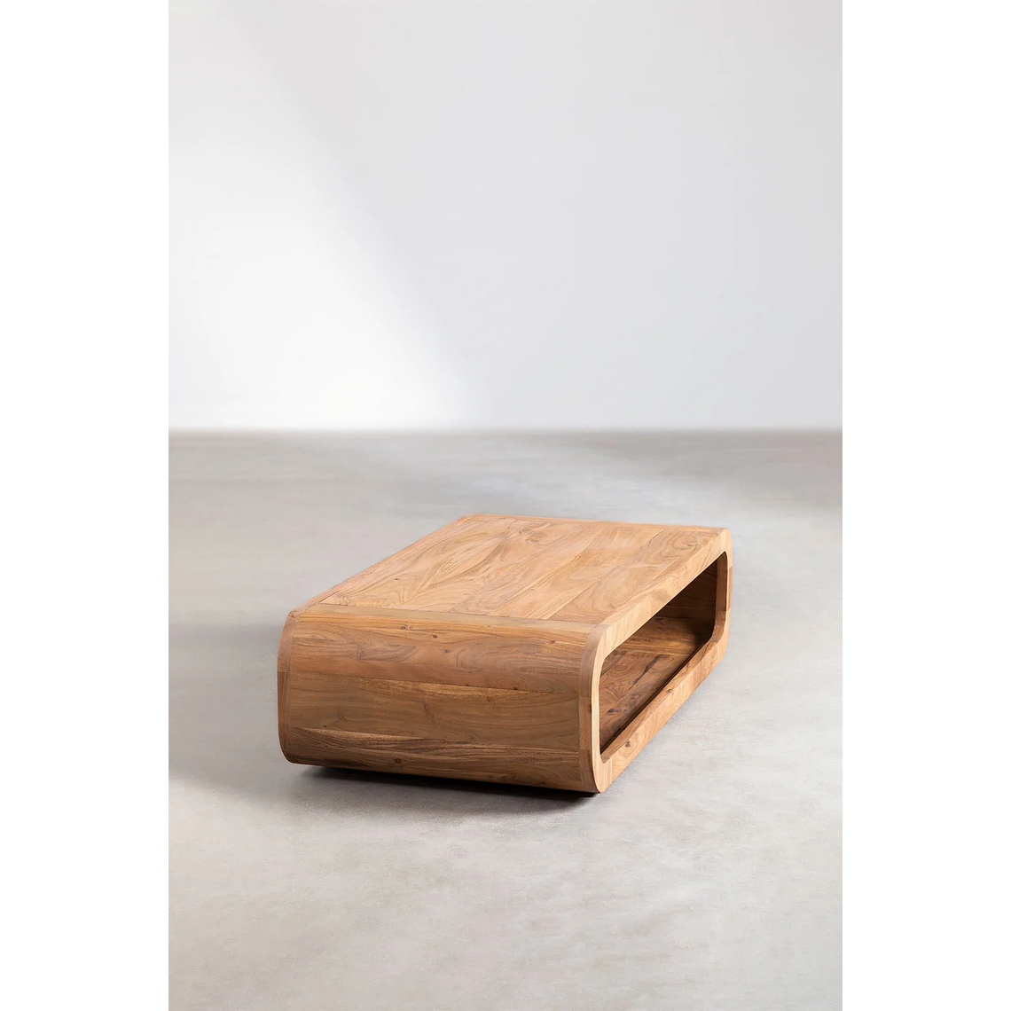 Mesa de Centro en Madera de Acacia Vacry marrón acacia 110 cm 3
