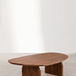 Mesa de centro en madera de acacia color marrón fresno (135x80 cm) Bedum - Miniatura 2