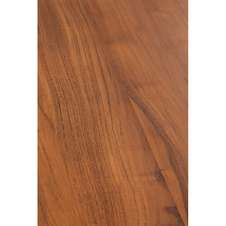 Mesa de centro en madera de acacia color marrón fresno (135x80 cm) Bedum 7