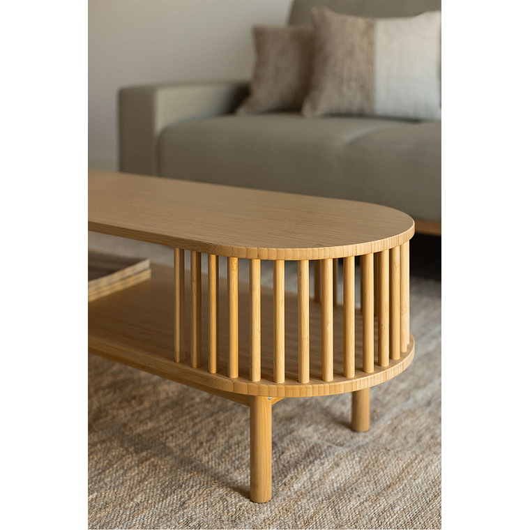 Mesa de Centro en Bambú Connery 120 cm 2