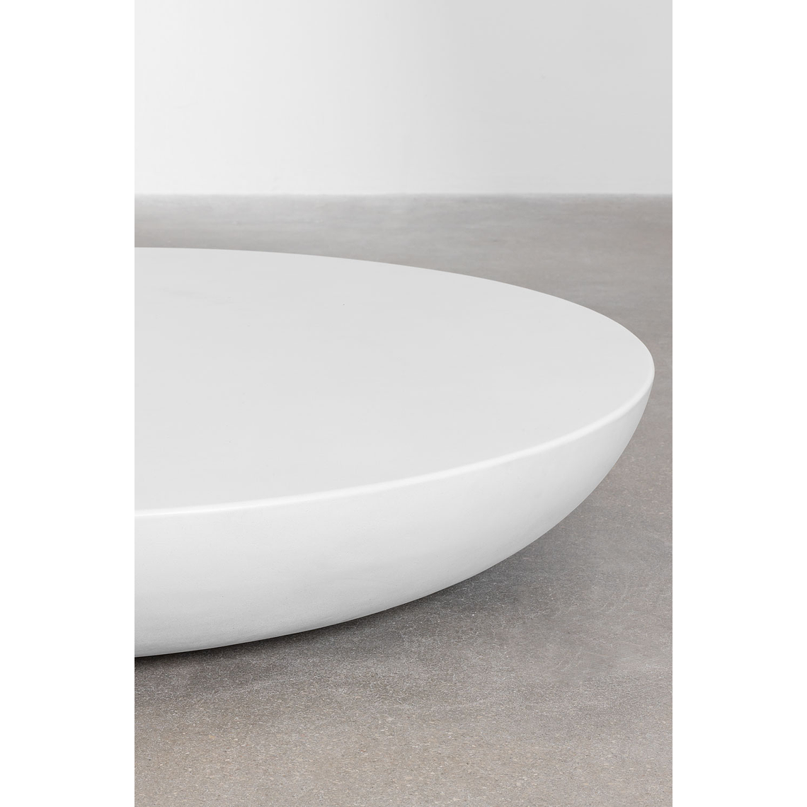 Mesa de Centro Redonda en Cemento (Ø105 cm) Kasuni 4