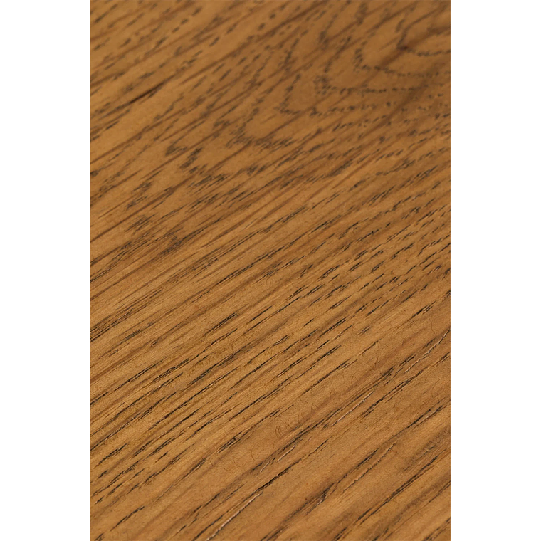 Mesa de centro redonda elevable en madera blanco, marrón madera roble (Ø80 cm) Tainara 9