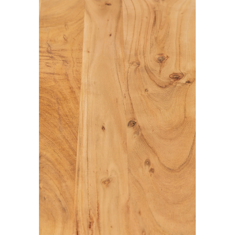 Mesa de centro en madera de acacia color madera natural (135x80 cm) Bedum 6