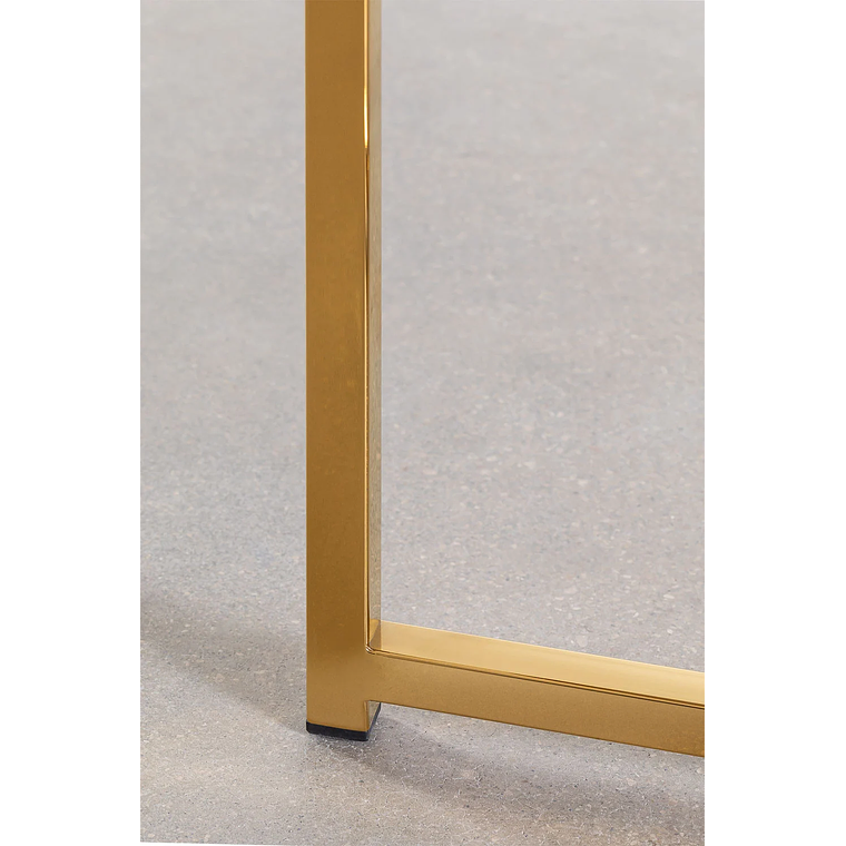 Mesa de Centro en Acero Azuara dorado 80 cm 5