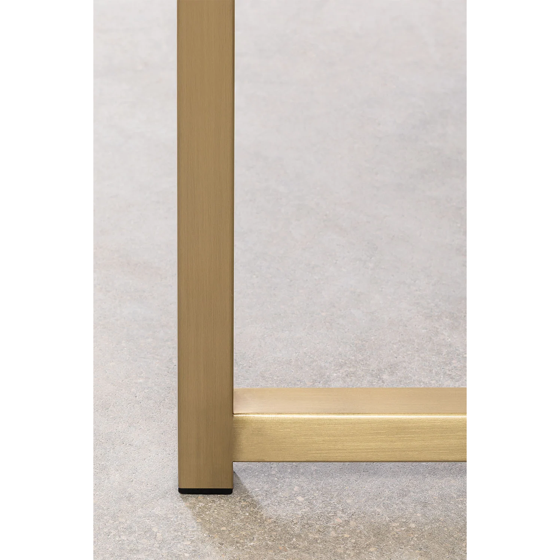 Mesa de Centro en Acero Azuara dorado mate 80 cm 5