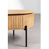 Mesa de Centro en Madera de Mango Analis color madera natural 130 cm