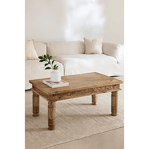 Mesa de Centro en Madera de Mango Taraz 100 cm