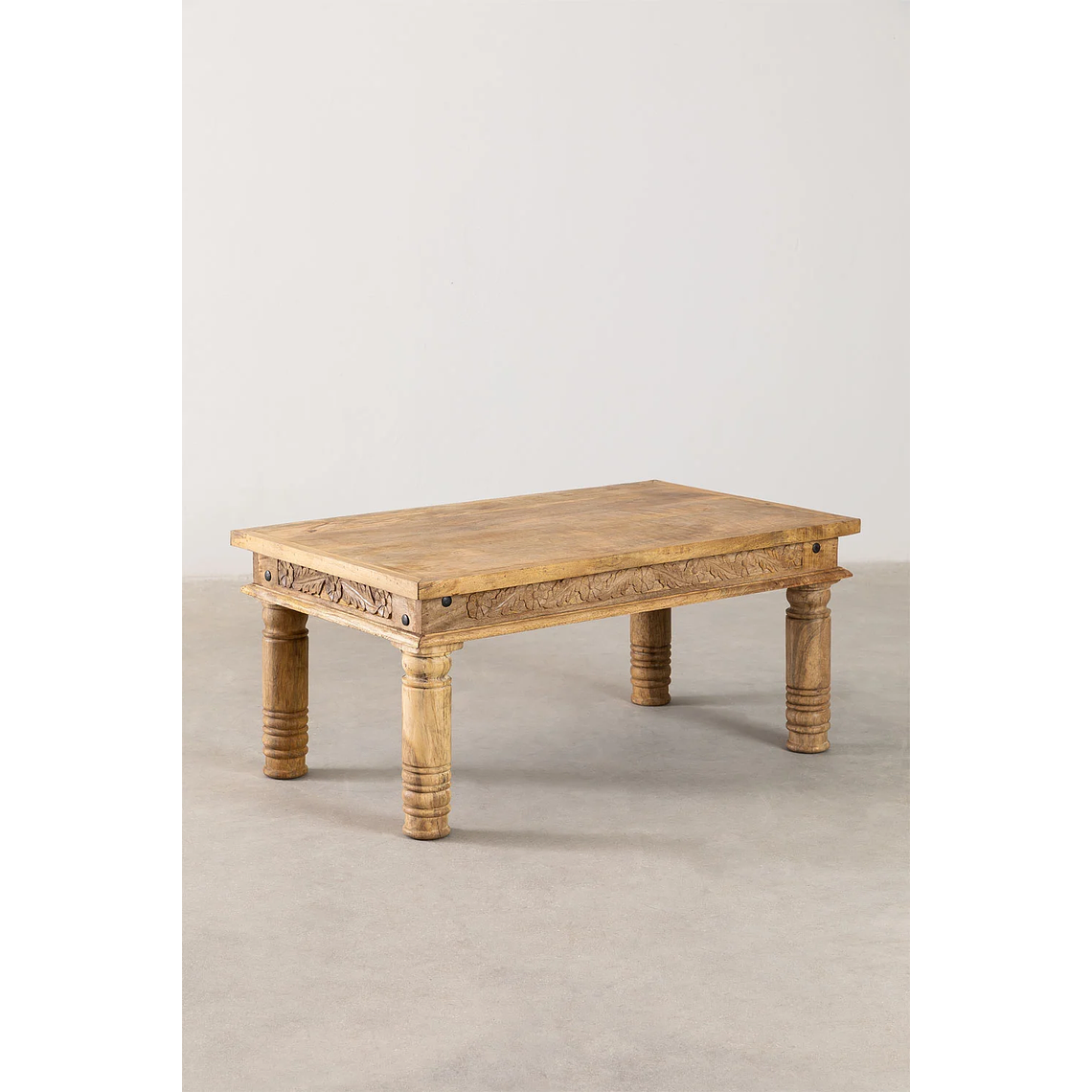Mesa de Centro en Madera de Mango Taraz 100 cm 2