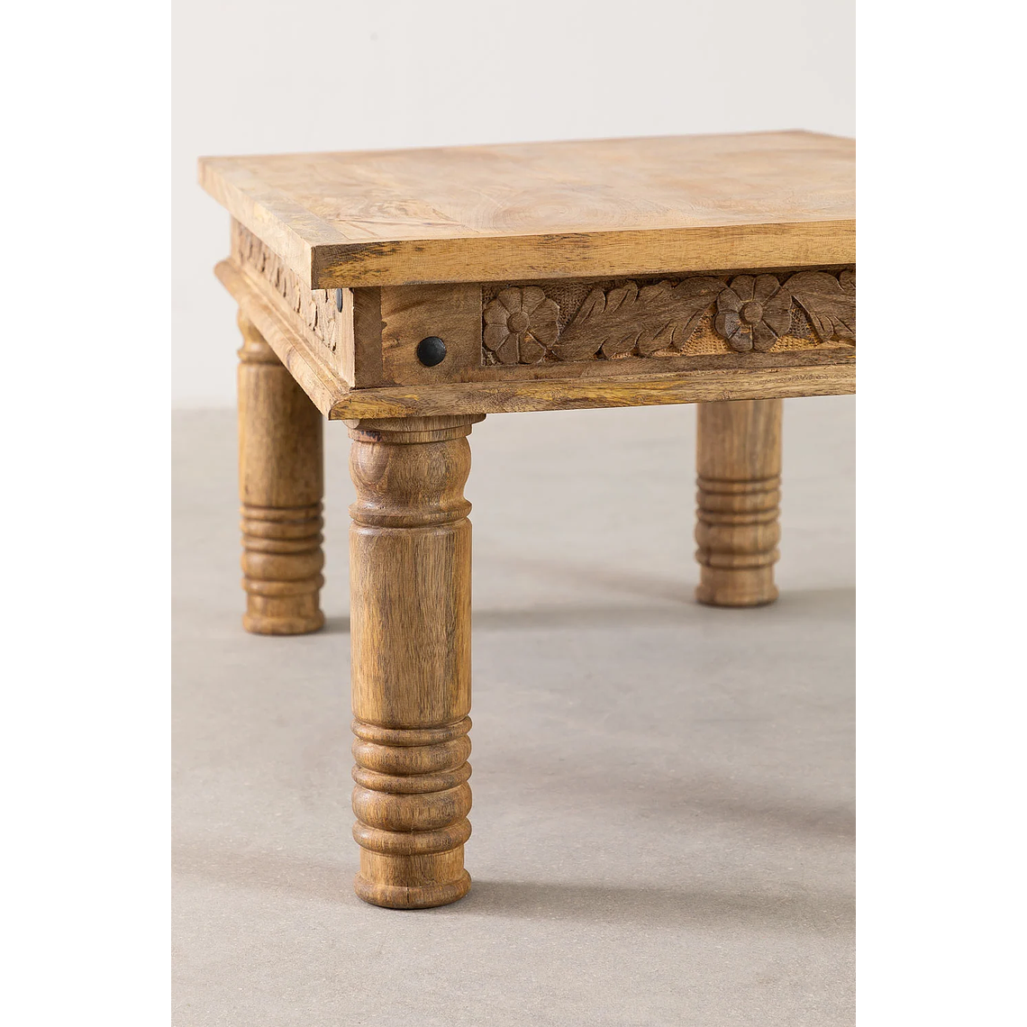 Mesa de Centro en Madera de Mango Taraz 100 cm 3