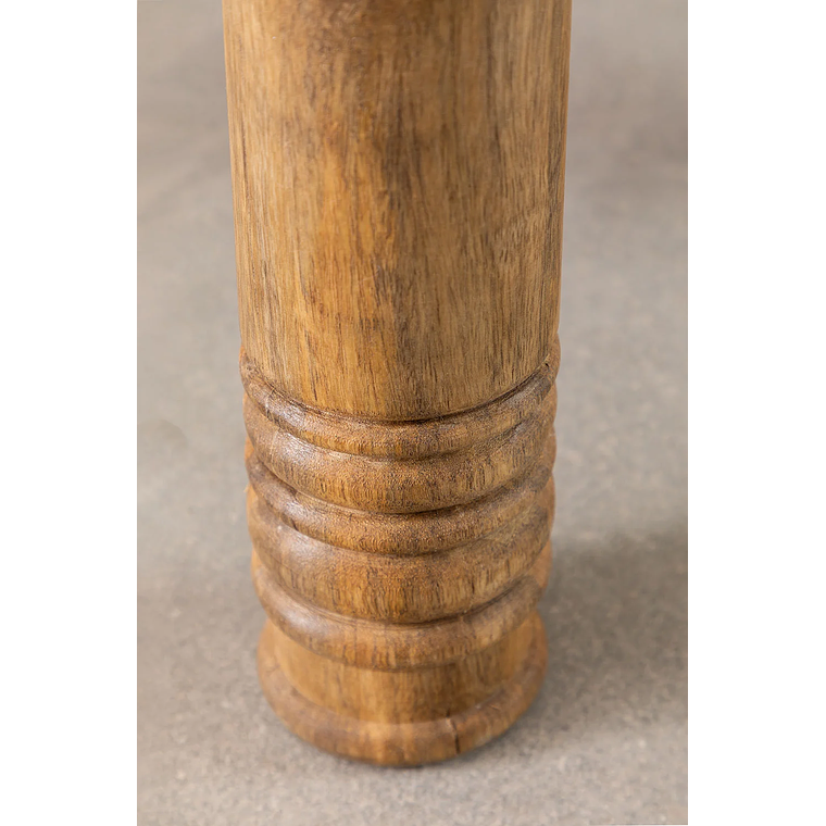 Mesa de Centro en Madera de Mango Taraz 100 cm 5