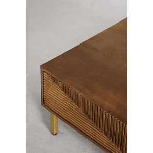 Mesa de centro en madera de mango Baty 100 cm
