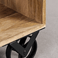 Mesa de Centro en Madera de Mango con Ruedas Olson 85 cm - Miniatura 5