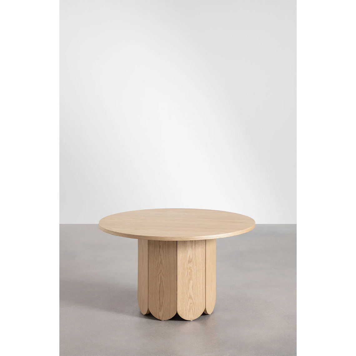 Mesa de centro redonda en madera (Ø80 cm) Vinesey 80 cm 2