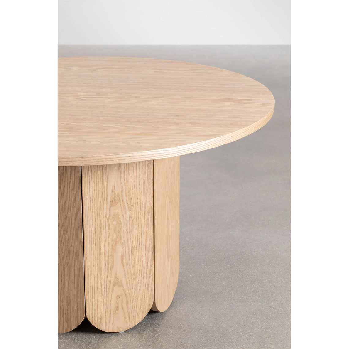 Mesa de centro redonda en madera (Ø80 cm) Vinesey 80 cm 3