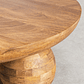 Mesa de Centro en Madera de Mango Cotia color madera oscura 90 cm - Miniatura 4
