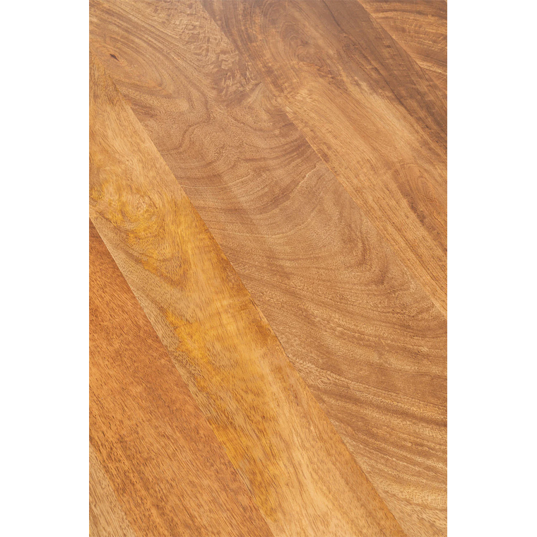 Mesa de Centro en Madera de Mango Cotia color madera oscura 90 cm 6