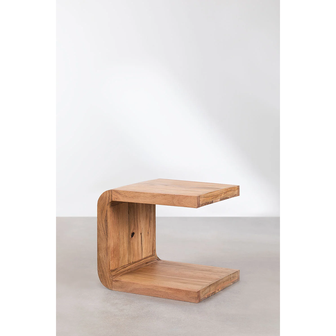 Mesa Auxiliar en Madera de Acacia Vacry 40 cm 2