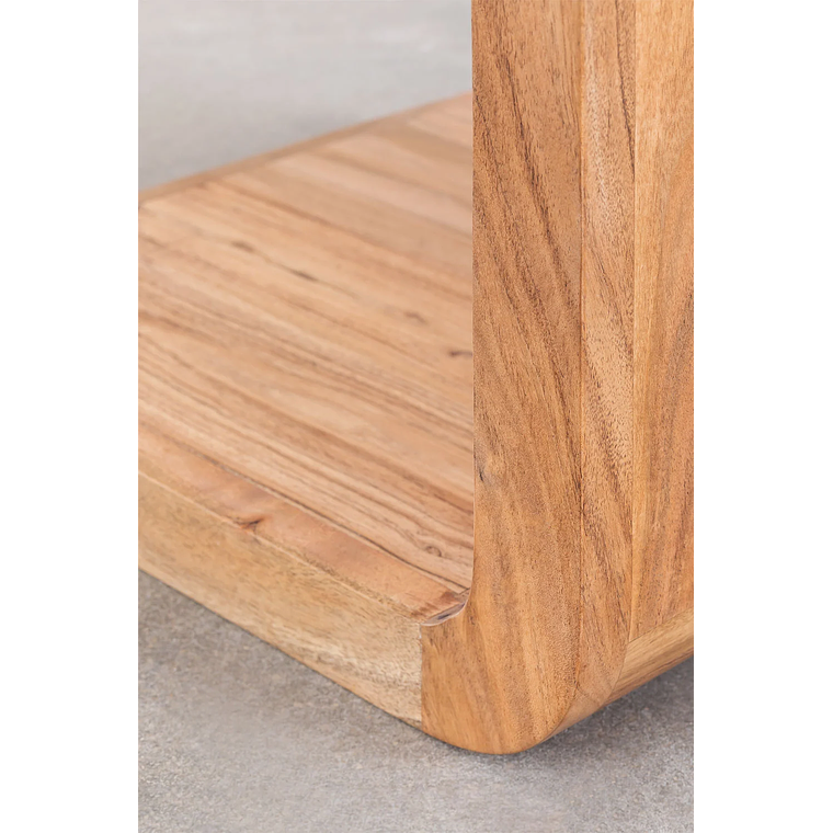 Mesa Auxiliar en Madera de Acacia Vacry 40 cm 6