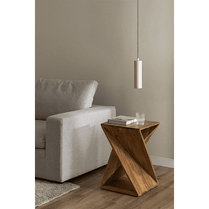 Mesa Auxiliar en Madera de Acacia Gorvea 41 cm