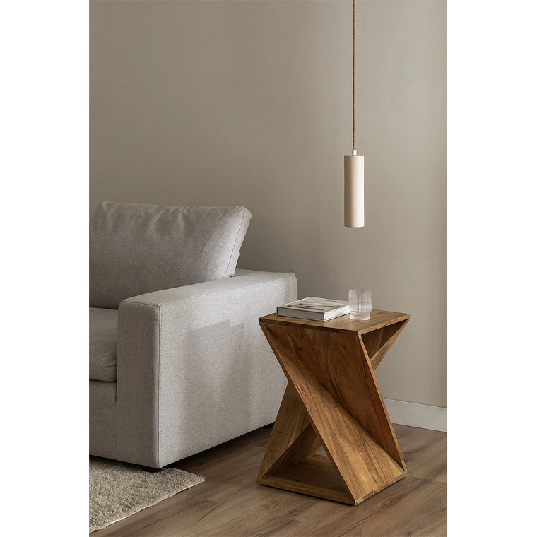 Mesa Auxiliar en Madera de Acacia Gorvea 41 cm 1