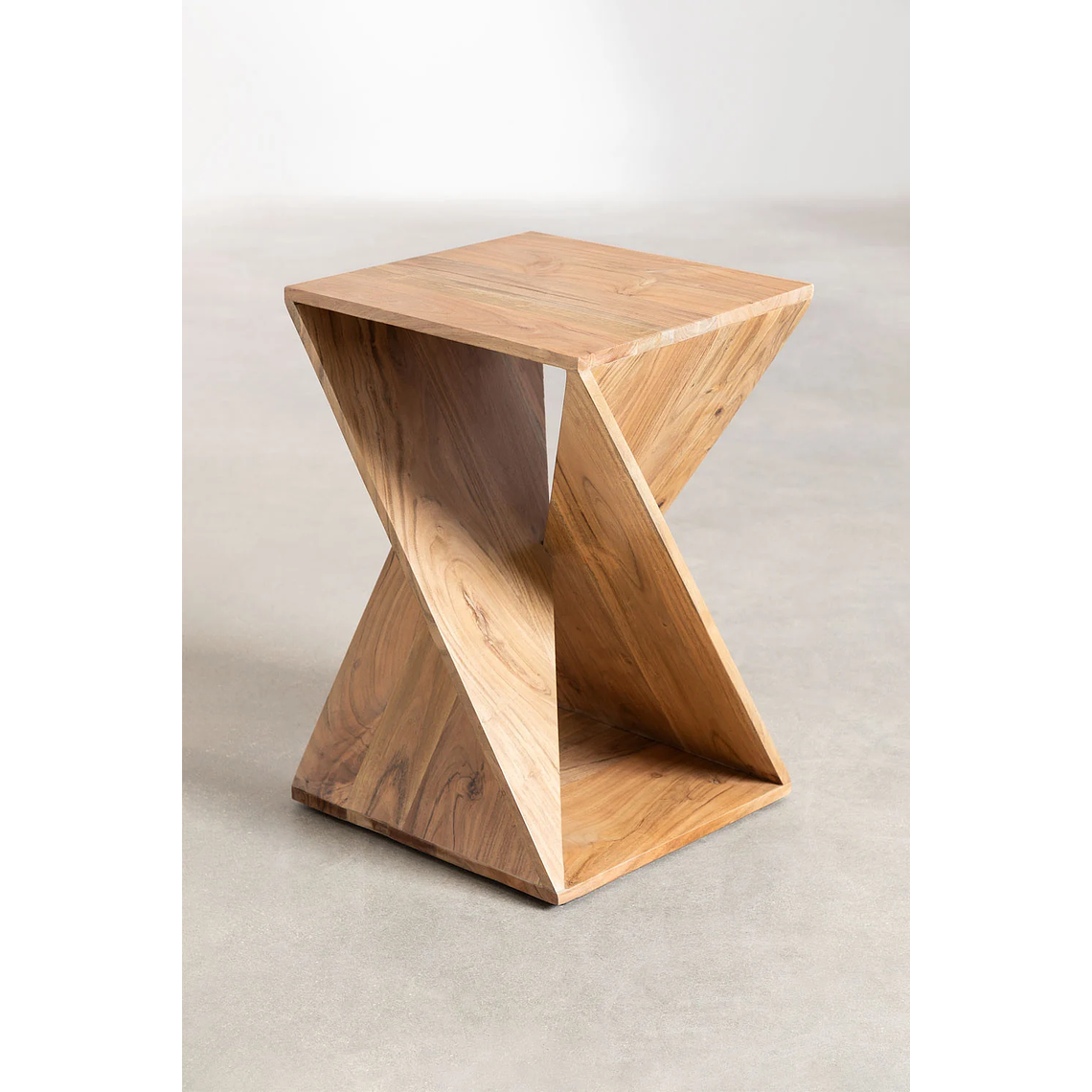 Mesa Auxiliar en Madera de Acacia Gorvea 41 cm 2