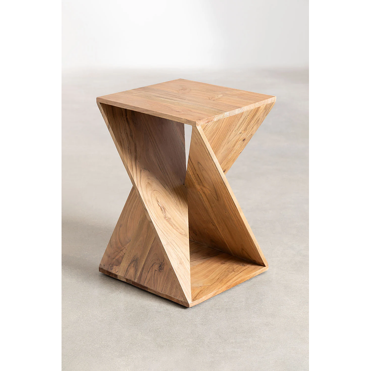 Mesa Auxiliar en Madera de Acacia Gorvea 41 cm 2